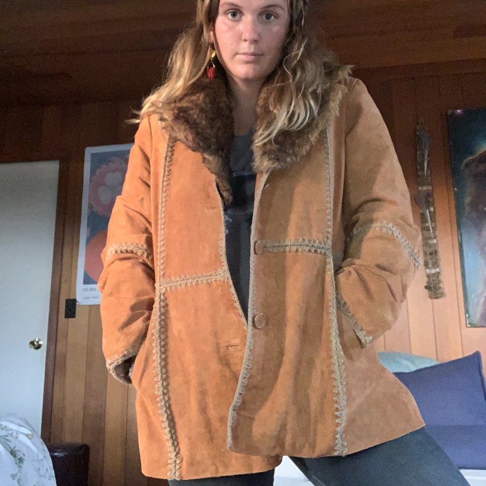 Leather Penny Lane Jacket